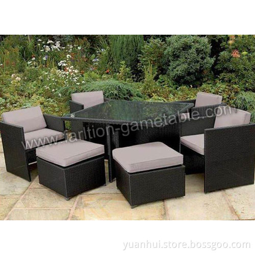 PE Rattan Leisure Table